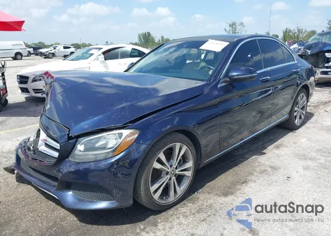 2018 Mercedes-Benz C 300 из США, поврежденный, VIN WDDWF4JB8JR350902